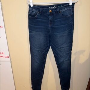 INC International Concepts Women's Navy Skinny Jeans